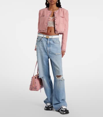 Runner distressed denim sneakers | Dolce&Gabbana