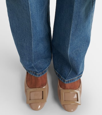 Ballerinas Gommettine aus Lackleder | Roger Vivier