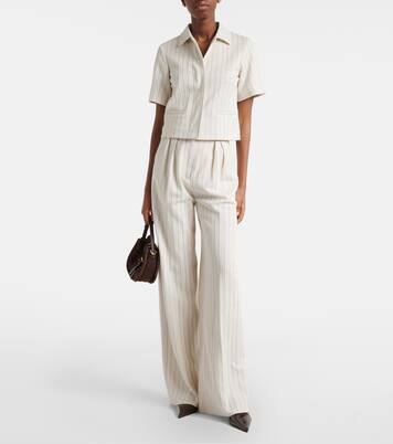 Striped cotton jacket | Max Mara