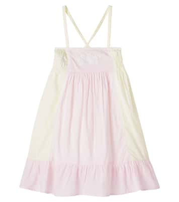 Marcelina embroidered cotton dress | Louise Misha