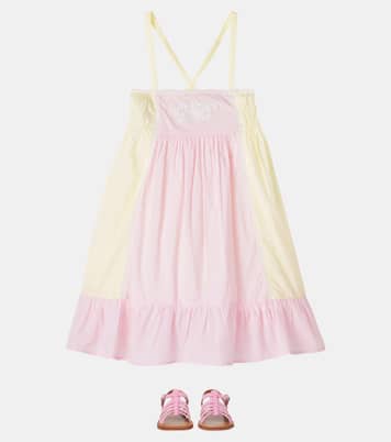 Marcelina embroidered cotton dress | Louise Misha