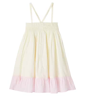 Marcelina embroidered cotton dress | Louise Misha