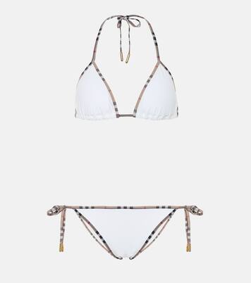 Vintage Check triangle bikini | Burberry