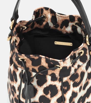 Leopard-print bucket bag | Miu Miu