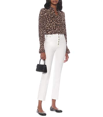 Minnie leather ballet flats | Tory Burch
