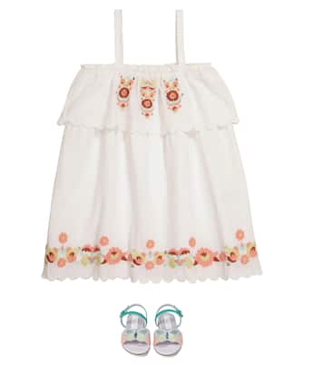 Vestido Solane de algodón | Louise Misha