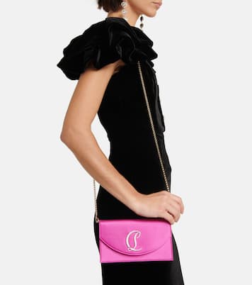Clutch Loubi54 in raso | Christian Louboutin