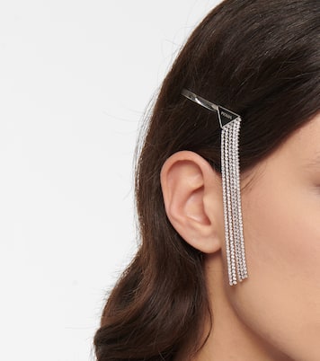 Set di 2 fermacapelli con cristalli | Prada