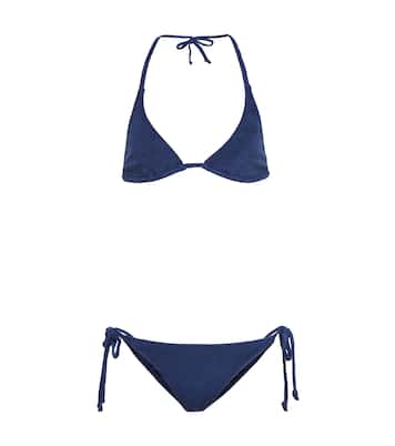 Bikini Pamela in spugna di misto cotone | Lisa Marie Fernandez