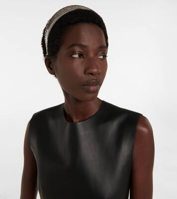 Cerchietto in pelle | Alaïa