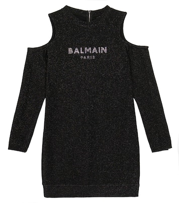 Verziertes Kleid aus Jersey | Balmain Kids