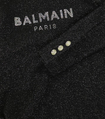 Verziertes Kleid aus Jersey | Balmain Kids