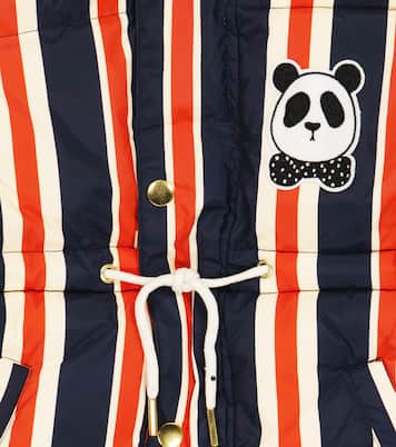 Chaqueta acolchada a rayas | Mini Rodini