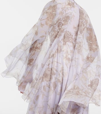 Chiara printed silk gown | Erdem