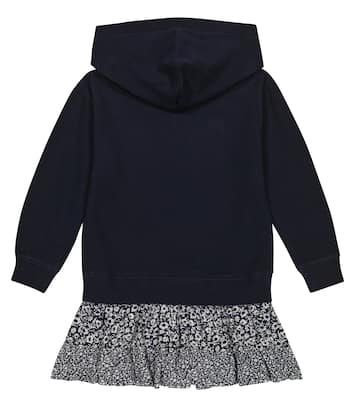 Abito in misto cotone con cappuccio | Polo Ralph Lauren Kids