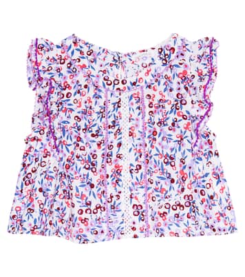 Top Adeh à fleurs | Poupette St Barth Kids