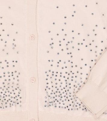 Cárdigan en jersey de algodón | Stella McCartney Kids