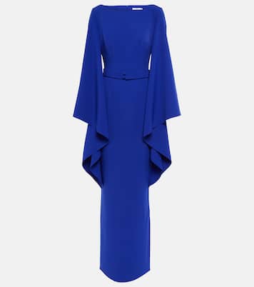 Boat N Flared belted maxi dress | Safiyaa