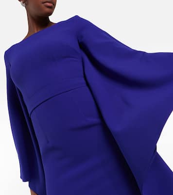 Boat N Flared belted maxi dress | Safiyaa