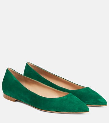 Ballerinas Gianvito aus Veloursleder | Gianvito Rossi