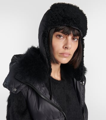Gorro con borrego | Yves Salomon