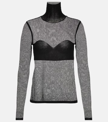 Top de cuello alto de punto | Nina Ricci