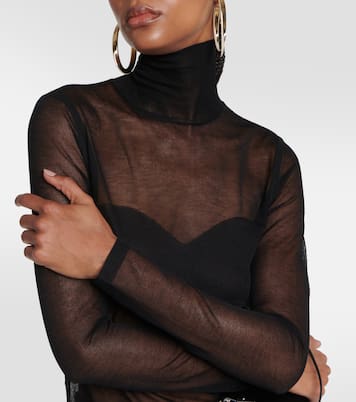 Top de cuello alto de punto | Nina Ricci