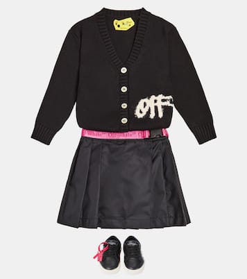 Minifalda Bookish con logo | Off-White Kids