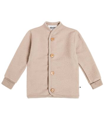 Bébé – Cardigan Umber en laine | Molo