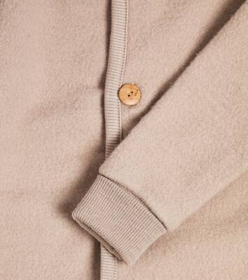 Bébé – Cardigan Umber en laine | Molo