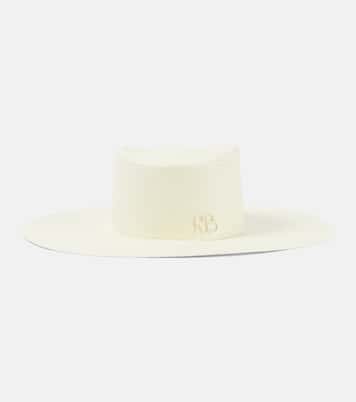 Bow-detail straw hat | Ruslan Baginskiy