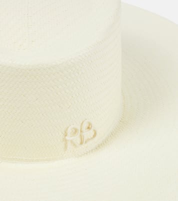 Bow-detail straw hat | Ruslan Baginskiy
