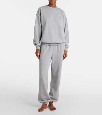 Accolade cotton-blend sweatpants | Alo Yoga
