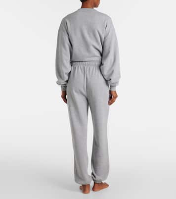 Accolade cotton-blend sweatpants | Alo Yoga