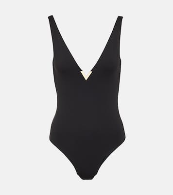 Bañador con cuello en pico | Valentino
