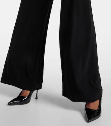 Ruched jersey jumpsuit | Norma Kamali