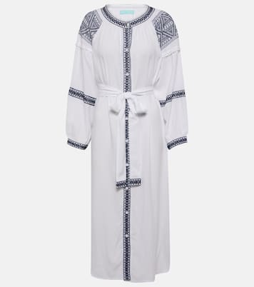 Vestido midi Ally bordado | Melissa Odabash