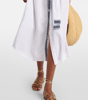 Vestido midi Ally bordado | Melissa Odabash