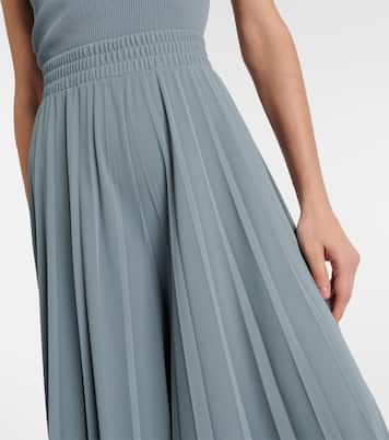 Leisure Arizia high-rise wide-leg pants | Max Mara