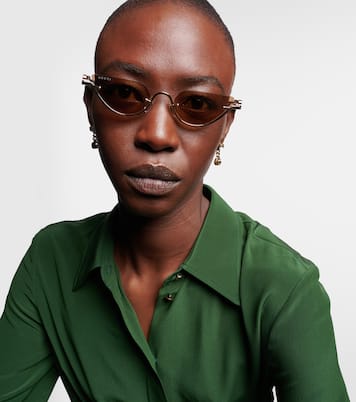 Double G cat-eye sunglasses | Gucci