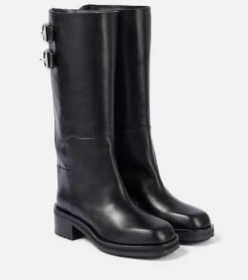 Stiefel Brooklyn 50 aus Leder | Jimmy Choo