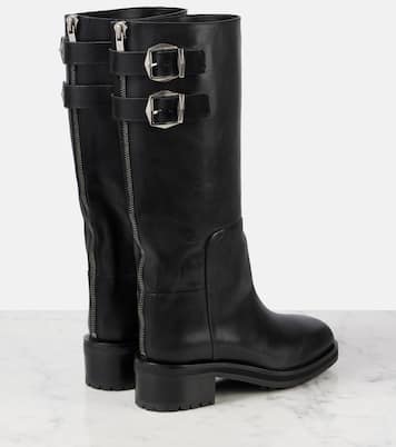 Stiefel Brooklyn 50 aus Leder | Jimmy Choo