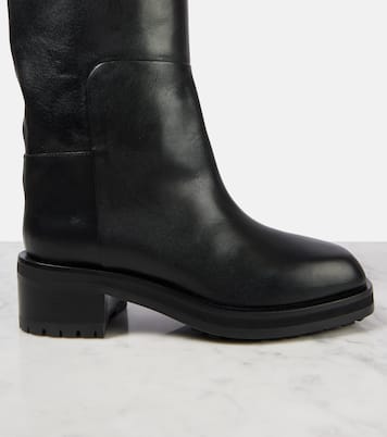 Stiefel Brooklyn 50 aus Leder | Jimmy Choo