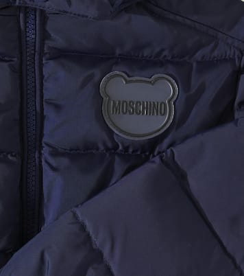 Veste matelassée à logo | Moschino Kids