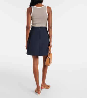 Minifalda de Crepe Couture | Valentino