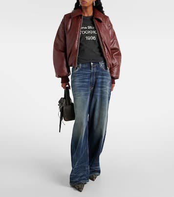 Bomber in similpelle | Acne Studios