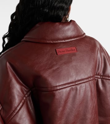 Bomber in similpelle | Acne Studios
