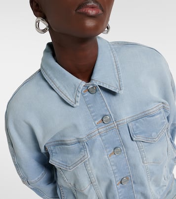 Veste raccourcie en jean | Ganni