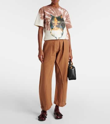 Pantalon ample Twisted Seam en coton | JW Anderson
