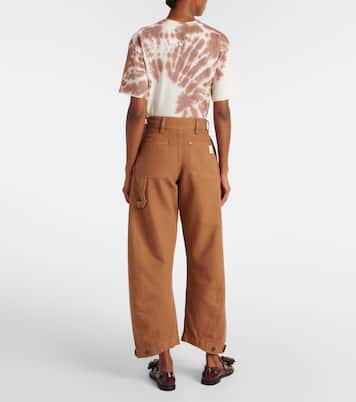 Pantalon ample Twisted Seam en coton | JW Anderson